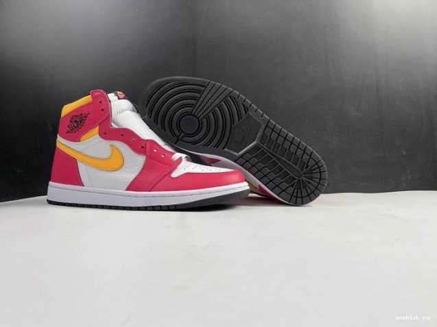 Chep Onekick Air Jordan High Red OGLight Fusion 555088-603 1 0709